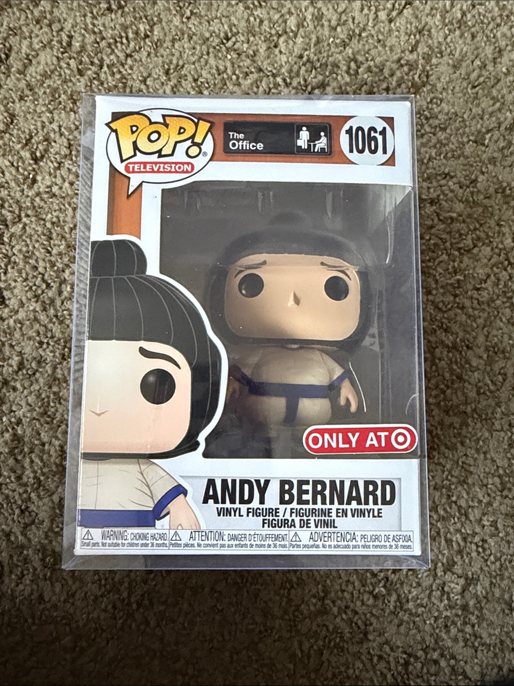 Funko Pop! Andy Bernard - Cream & Navy Target Exclusive